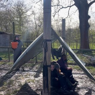 Battling the great British weather with smiles on their faces, Year 4 have had a fantastic afternoon!